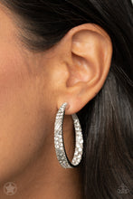 Load image into Gallery viewer, Glitzy By Association white earrings