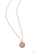 Load image into Gallery viewer, Initial Elegance - Rose Gold - P
