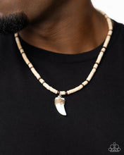 Load image into Gallery viewer, Shark Tooth Statement - Brown
