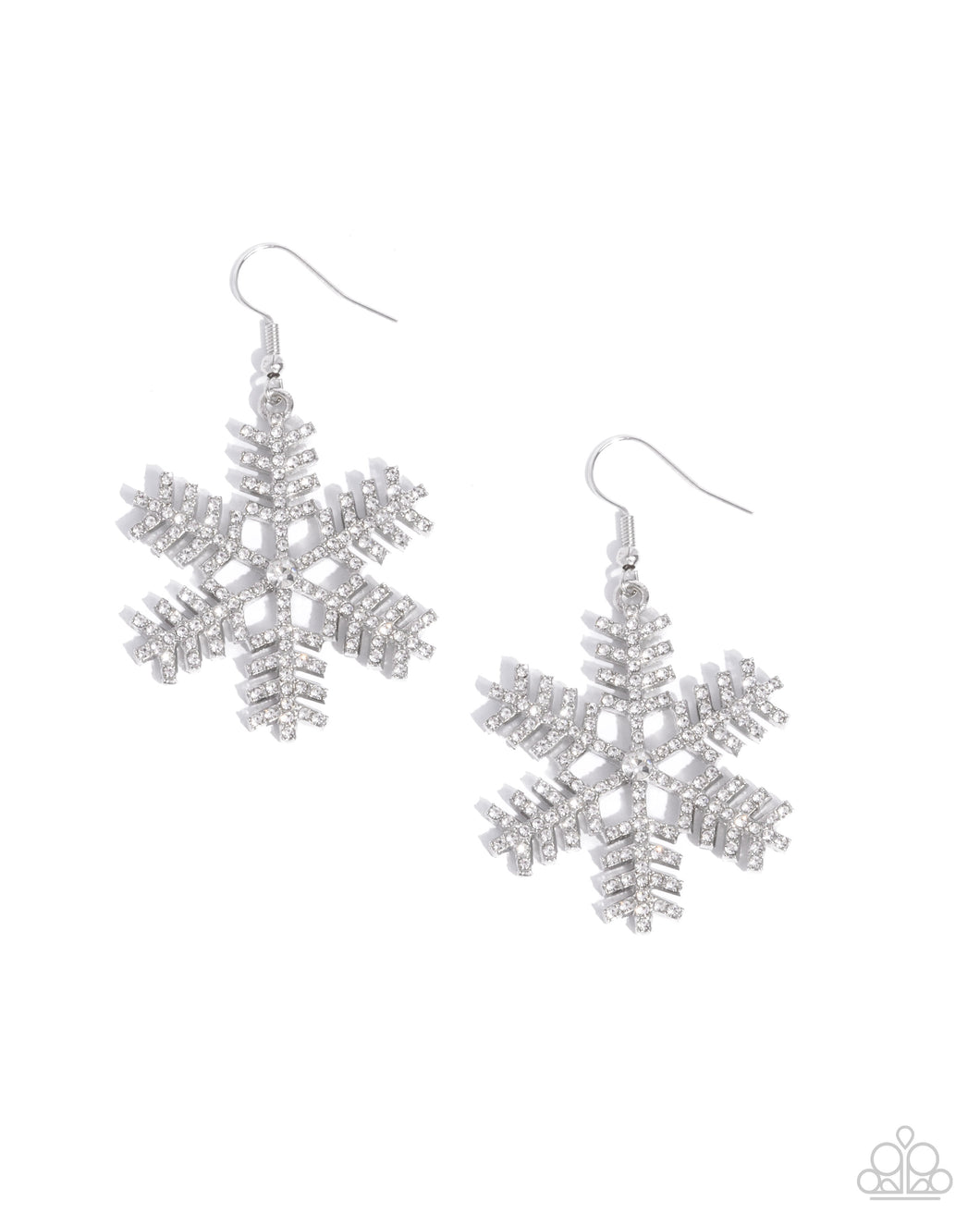 Snowflake Shimmer - White