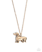 Load image into Gallery viewer, Darling Dachshund - Gold
