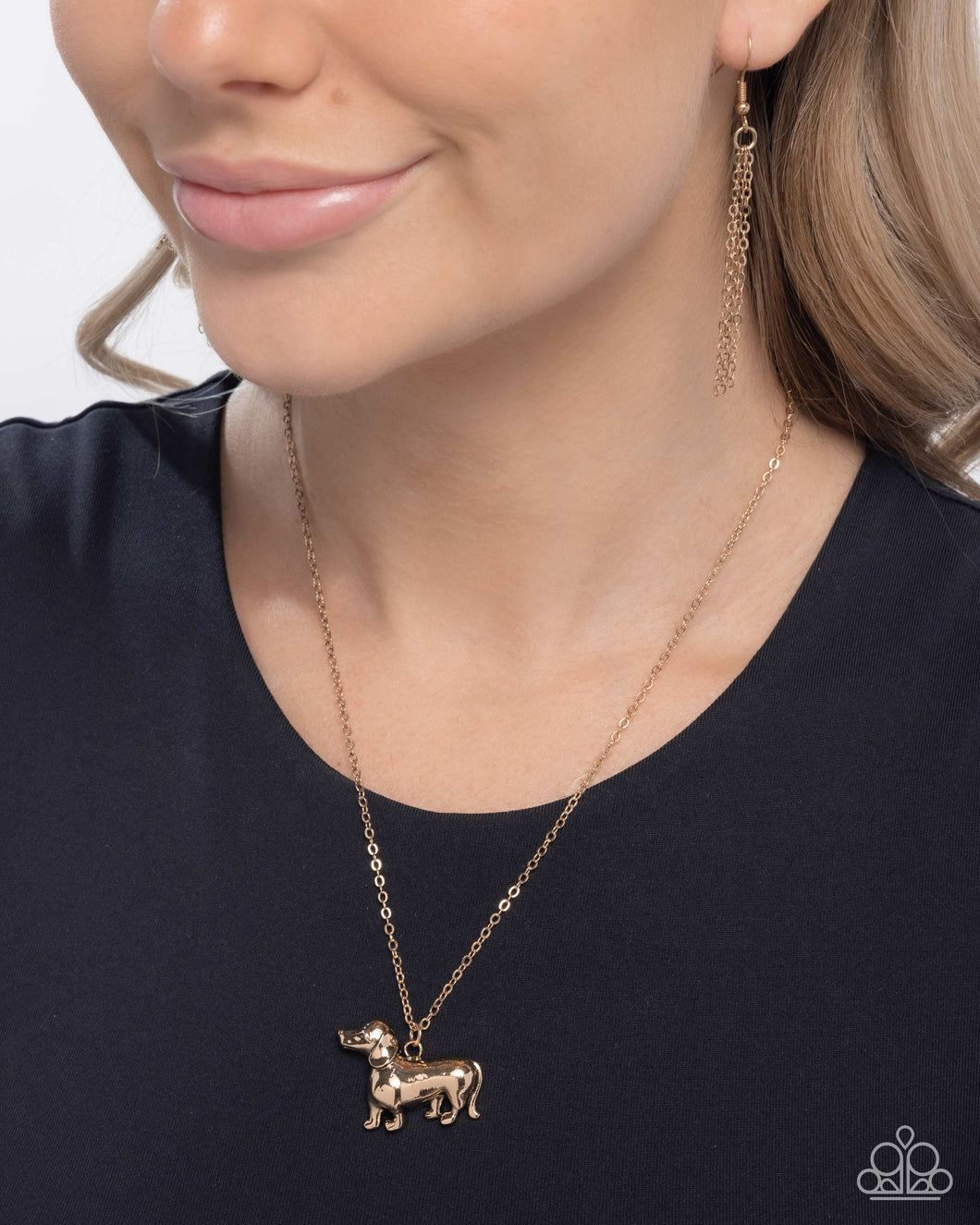 Darling Dachshund - Gold