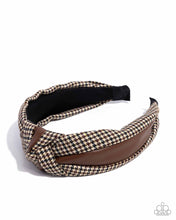 Load image into Gallery viewer, Houndstooth Haute - Brown
