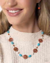 Load image into Gallery viewer, Complete Look - Orange and Turquoise
