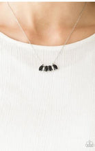 Load image into Gallery viewer, Deco Decadence black necklace
