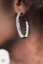 Load image into Gallery viewer, Glitzy By Association gunmetal earrings
